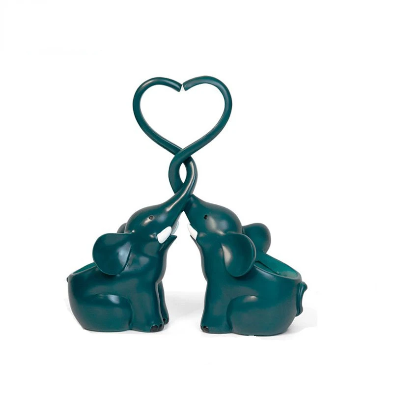 

2 шт., декоративный поднос в виде слона