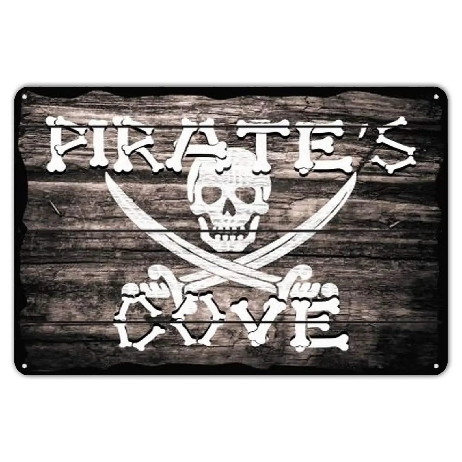 Agedsign Pirate Bay Парковочный Знак Металлическая Банка Персонализированные Украшения