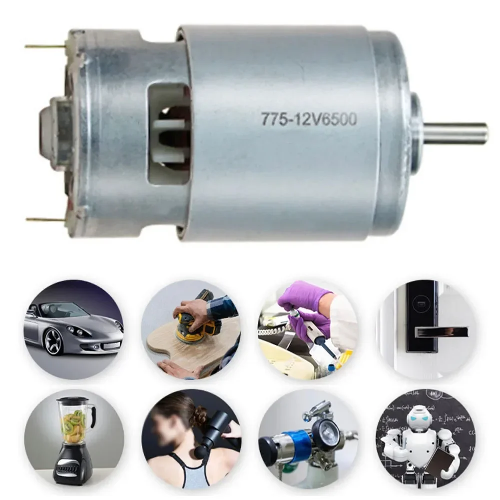 Двигатель с большим крутящим моментом 775-24 В постоянного тока 6000/12000 об/мин