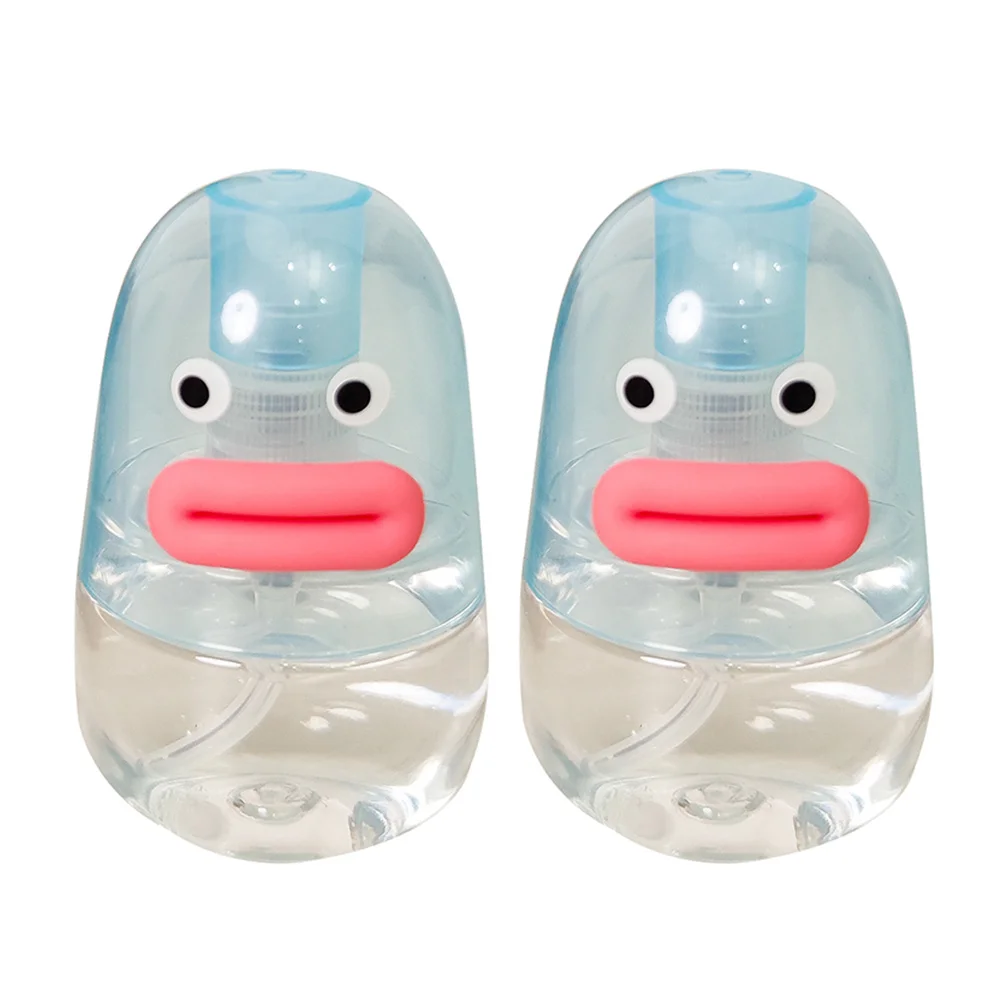 

2Pcs Bottle Adorable Bottle Portable Travel Container Cartoon Sub Bottle for Trip Outdoor Storage Travel