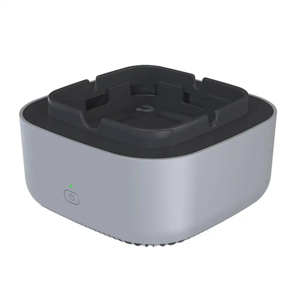 

2x Creative Electronic Smokeless Ashtray Air Purifier Home Outdoor Workplace