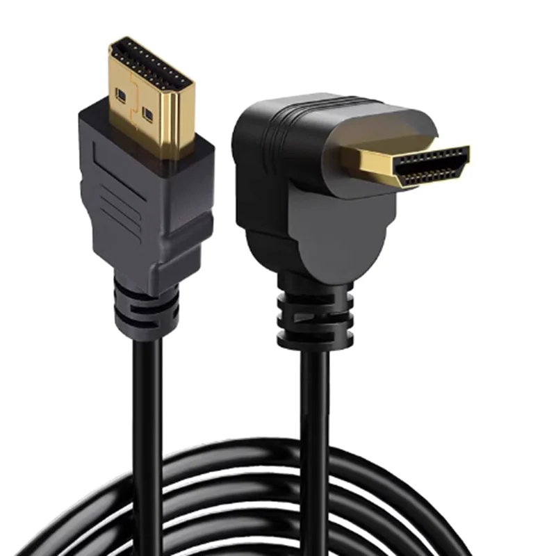 Кабель-удлинитель HDMI-HDMI 0 5/1 5 м HD/левый/правый вверх вниз угол 90 градусов высокая