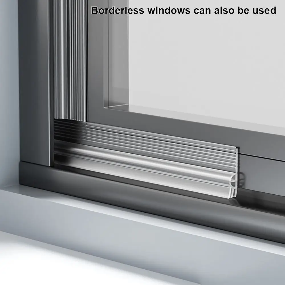 Уплотнительная лента для раздвижных окон 2/4 м самоклеящаяся заполнения зазоров