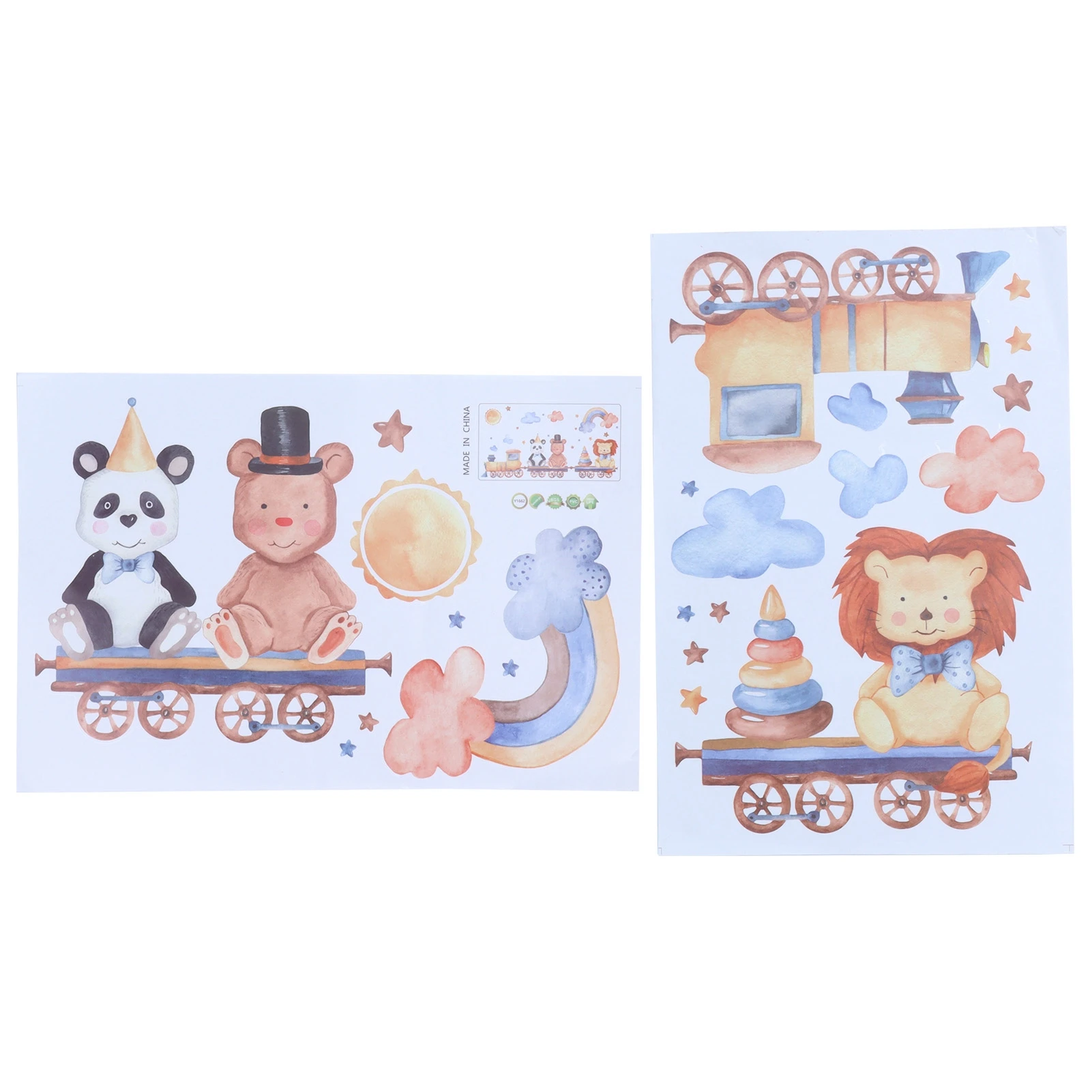 

Wallpaper Lovely Animal Pattern Nursery Children's Room Decorative Wall Stickers