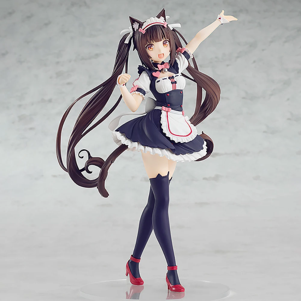 Фото 100% оригинал в наличии Good Smile Company Pop Up Parade Nekopara Chocola аниме фигурка гаражный комплект подарок на день рождения №4