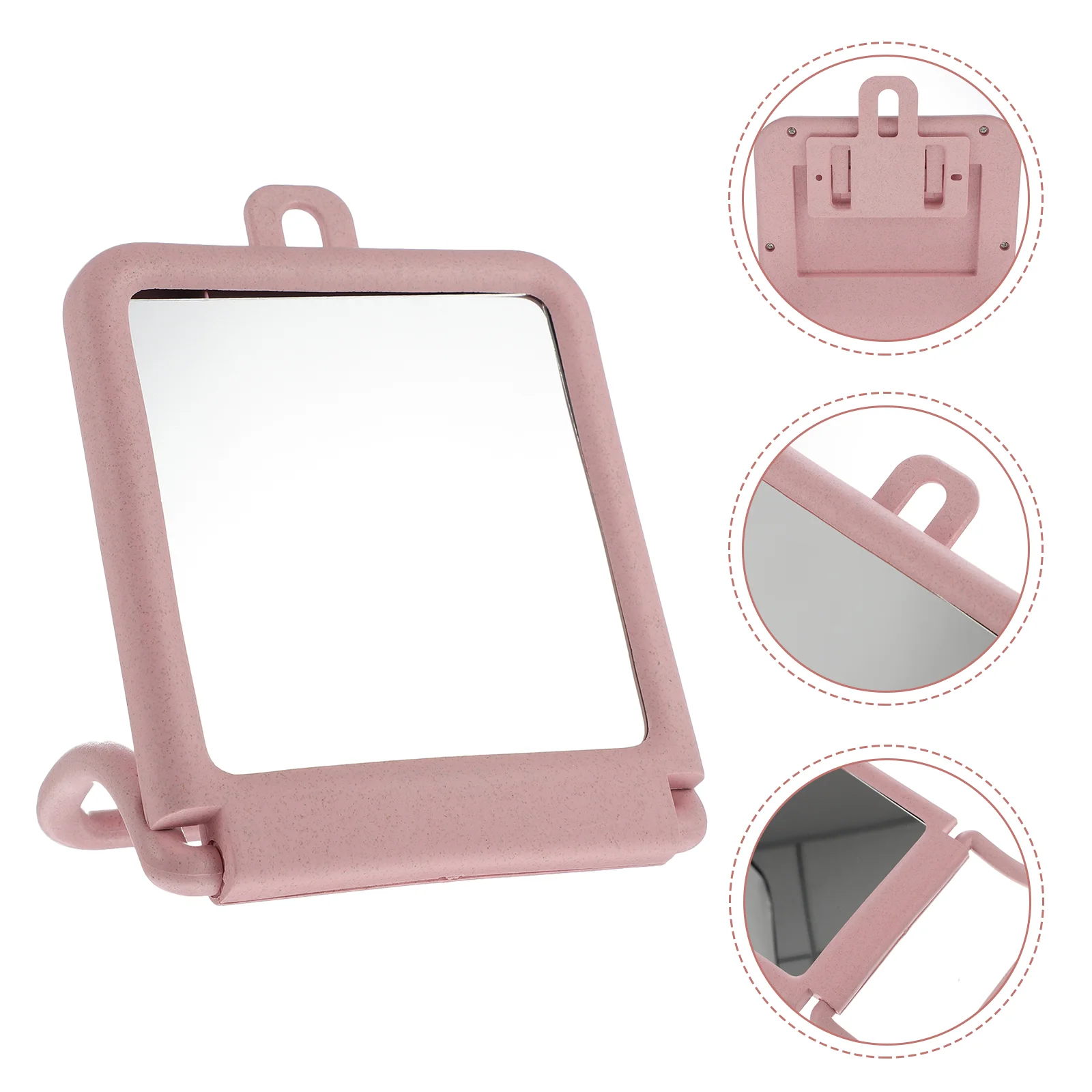 

Mirror Dresser Wall Mounted Mirror Small Hand Held Mirror Makeup Mirror Tabletop Mirror Dresser Mirror Foldable Hanging Mirror
