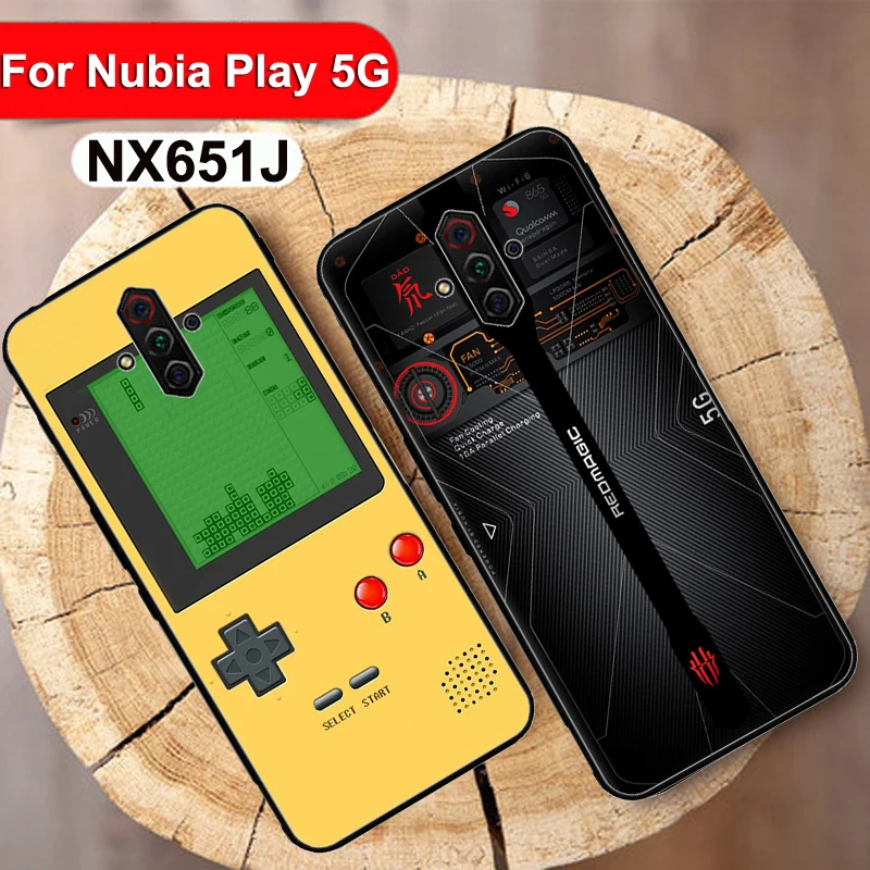 Ретро чехол для ZTE Nubia Play 5G NX 651J противоударный coque s NX651J |