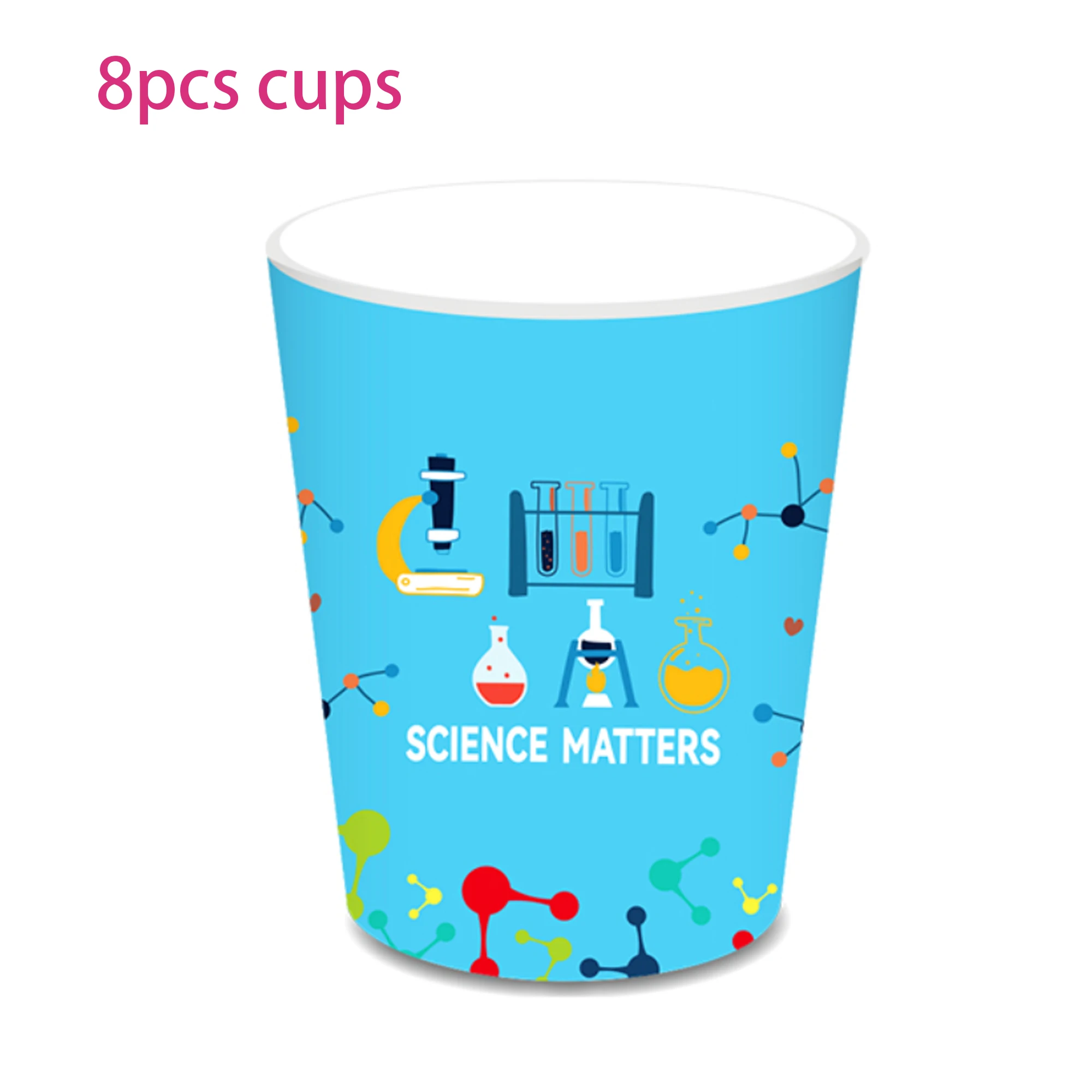 

Одноразовая бумажная посуда для вечеринки Love Science DNA