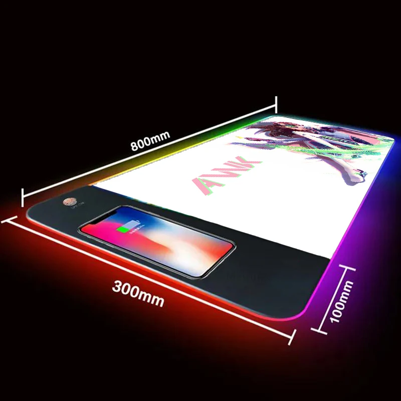 Mairuige беспроводной зарядный коврик для мыши D.Va компьютерной расширенный