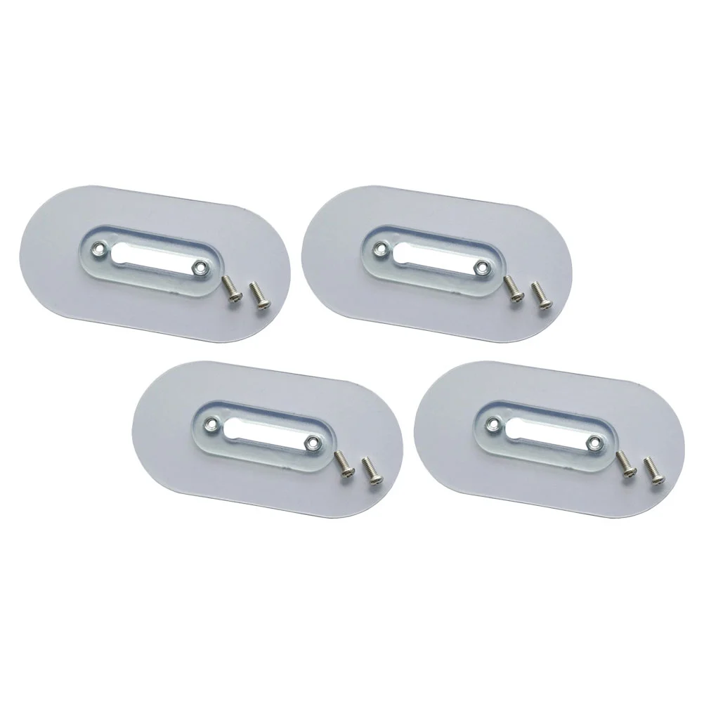 

4 комплекта винтовых наклеек с отверстиями, настенная подвеска, бытовые наклейки, товары для дома