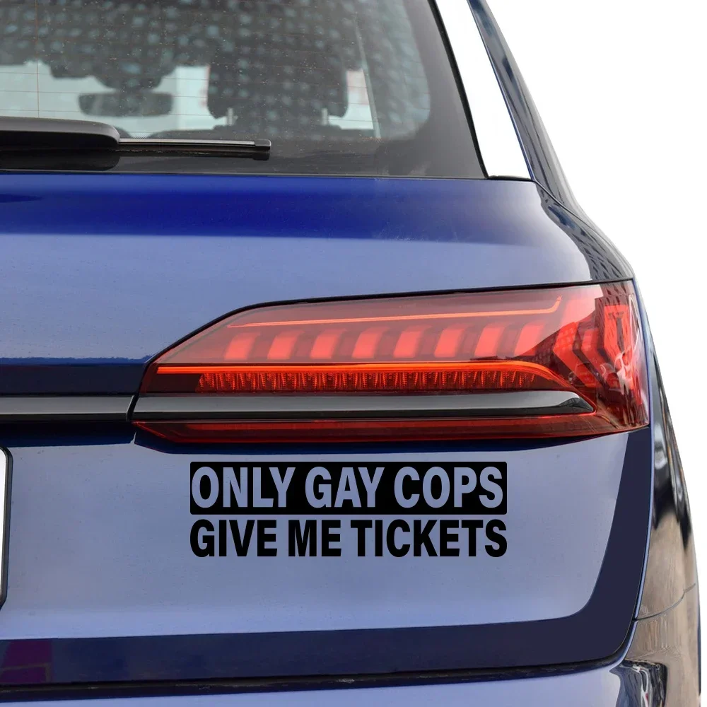 Только гей-копы дайте мне билеты автомобильные наклейки тюнинговые аксессуары