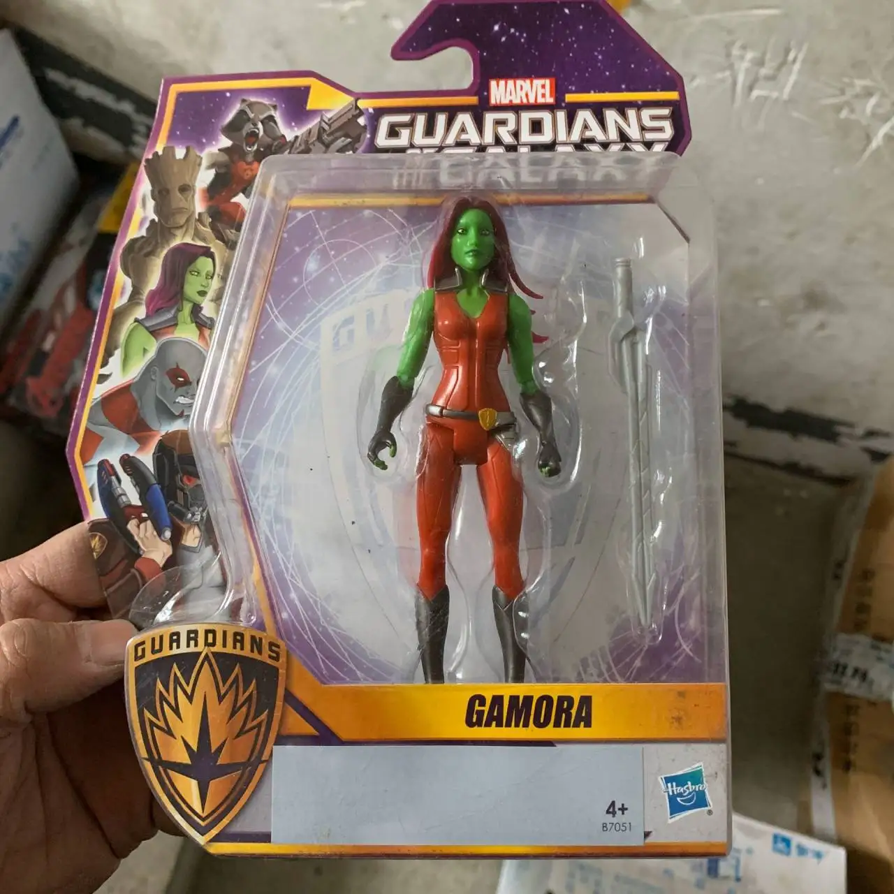 Genuine Marvel Guardians of The Galaxy Star-Lord Gamora Rocket Racoon Groot 3.75 Inch Joint Movable Model |