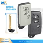 KEYECU 271451-6920 умный дистанционный ключ без ключа 312 МГц314,3 МГц433 МГц для Toyota GT86