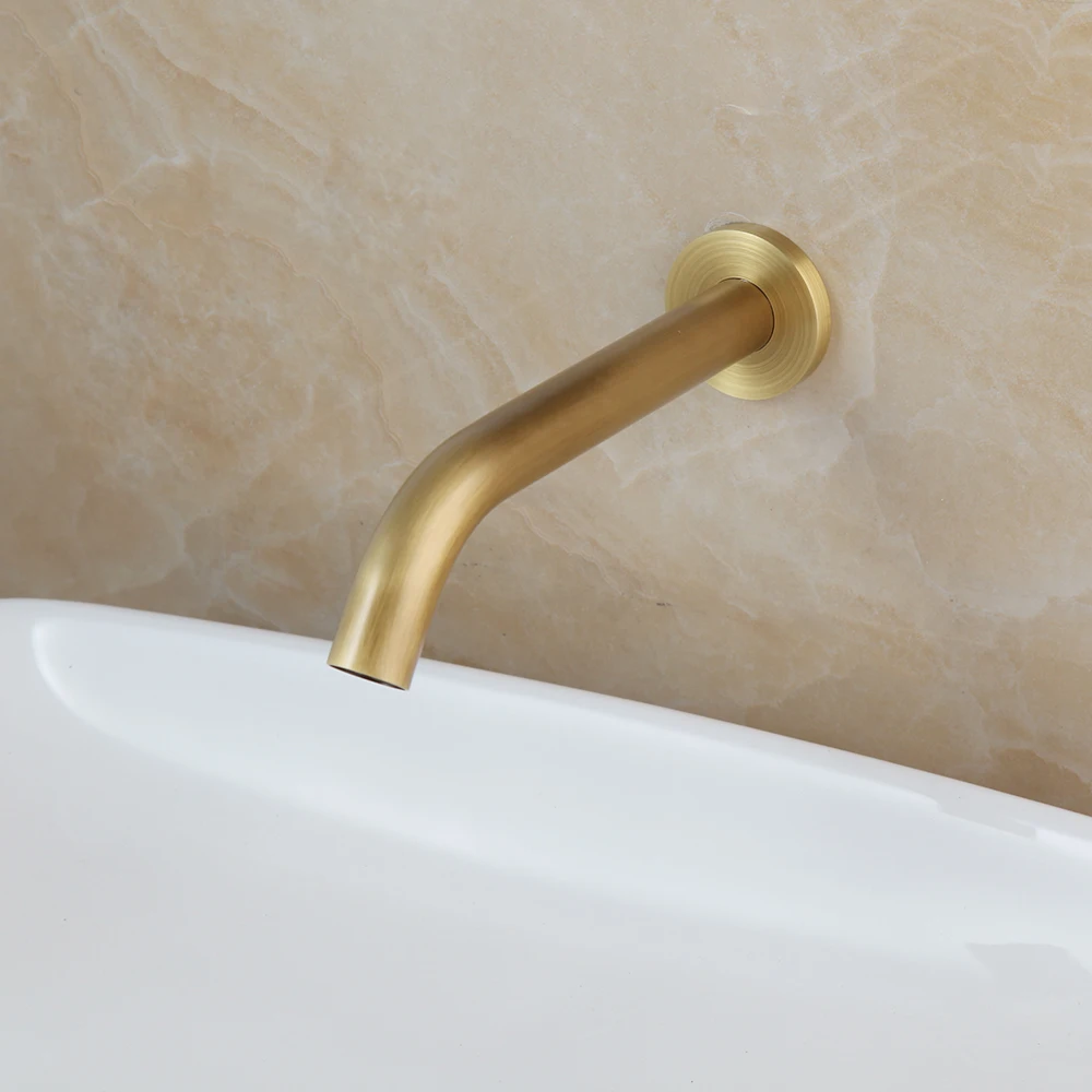 Античный латунный смеситель SINLAKU с бесплатным сенсорным датчиком кран для ванной