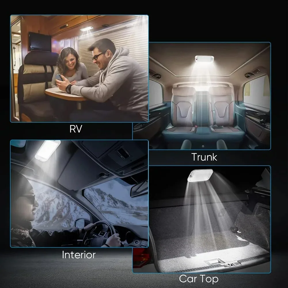 48LED светильник для автофургона багажника автомобиля 12-85 В чтения в кабине караван