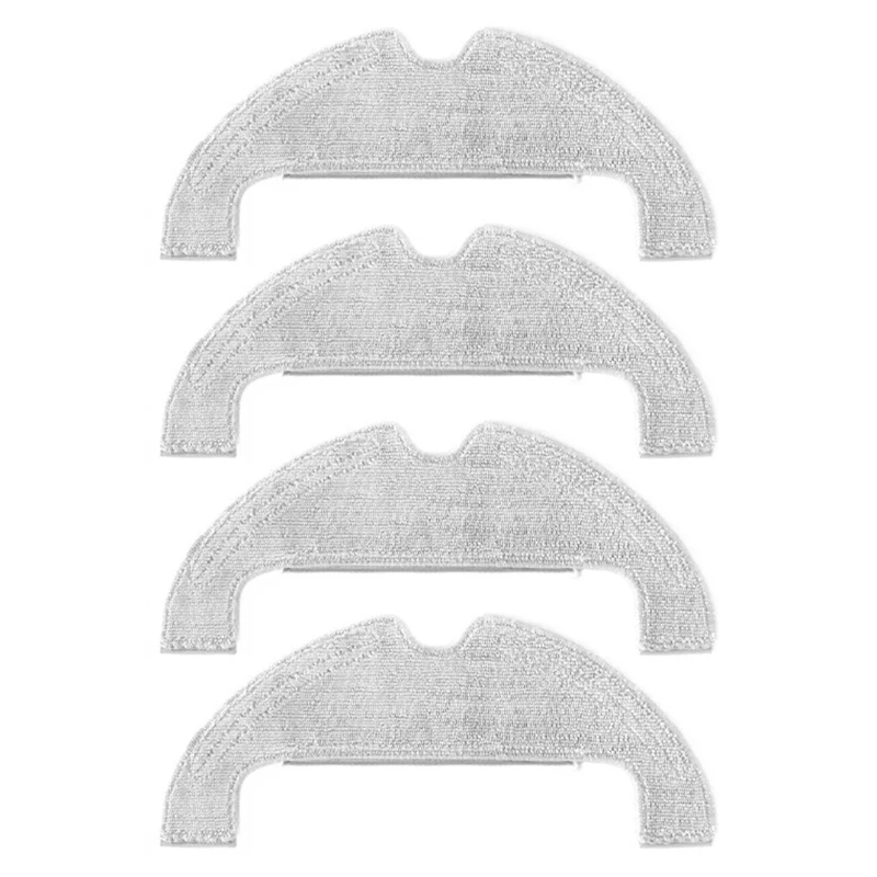 

4 Pack Mopping Pads Replacement Rag Dishcloth for Dreame Bot Z10 Pro L10 Plus