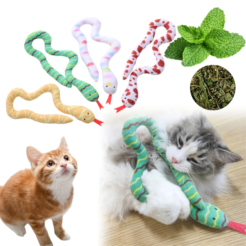 Catnip Toy Plush Catnip Toy Greedy Snake Bite Resistant Interactive Toys For Cats Dog Pet Supplies Cat Accessories
