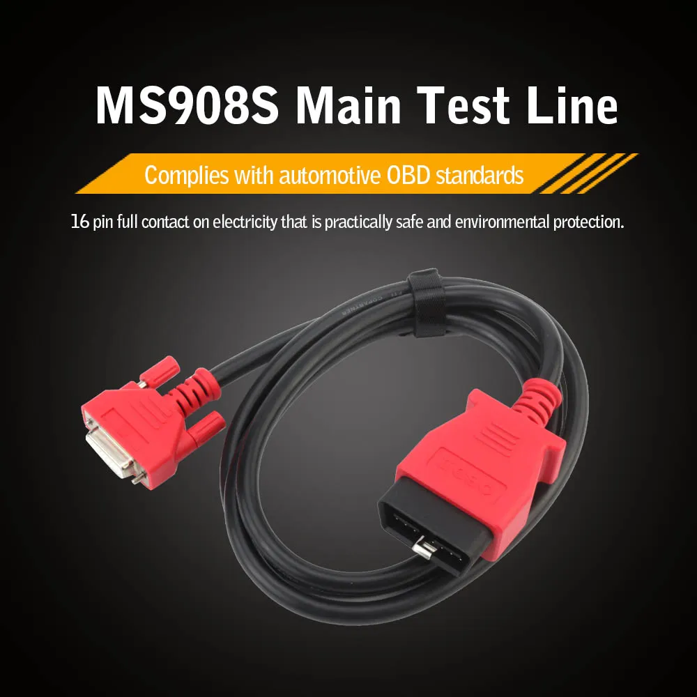 MS908S основная тестовая линия OBD диагностический инструмент Соединительный кабель для Autel MaxiSys электронное оборудование аксессуары для ремонта автомобилей