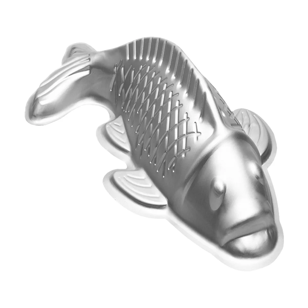 

Mold Cake Rice Baking Carp Mould Pan Aluminum Chocolate Fondant Diy Jelly Kitchen Maker Onigiri Making 3D Decorating Shaped