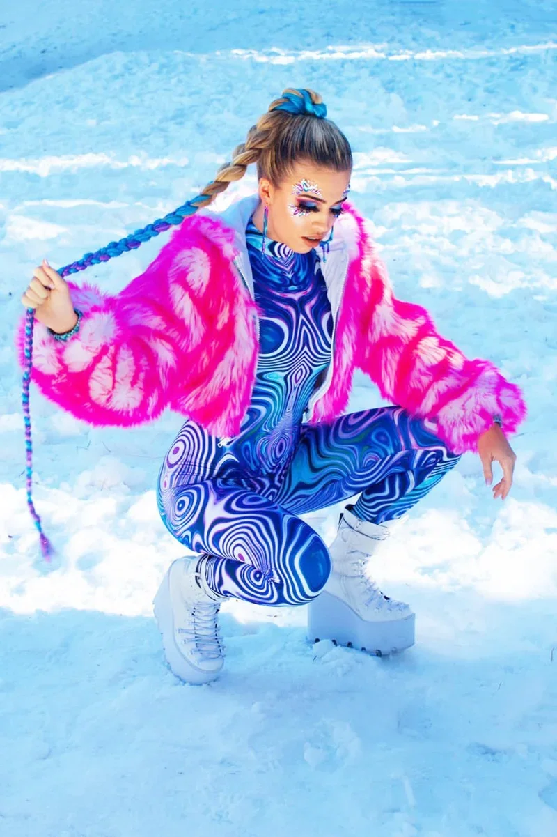 Костюм для косплея взрослых с цветным узором костюм зентай из спандекса