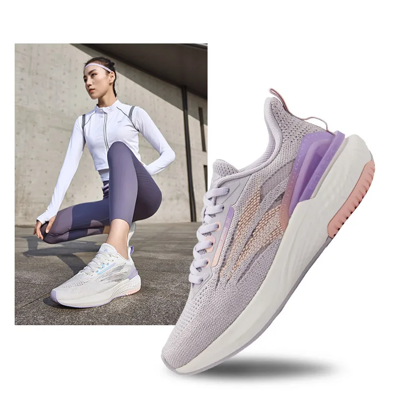 361 women's shoes sports shoes 2022 summer new mesh breathable lightweight shock-absorbing running shoes