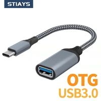 stiays usb c otg data cable type c to usb3 0 adapter cable for macbooksamsungxiaomihuawei extension convertor cord