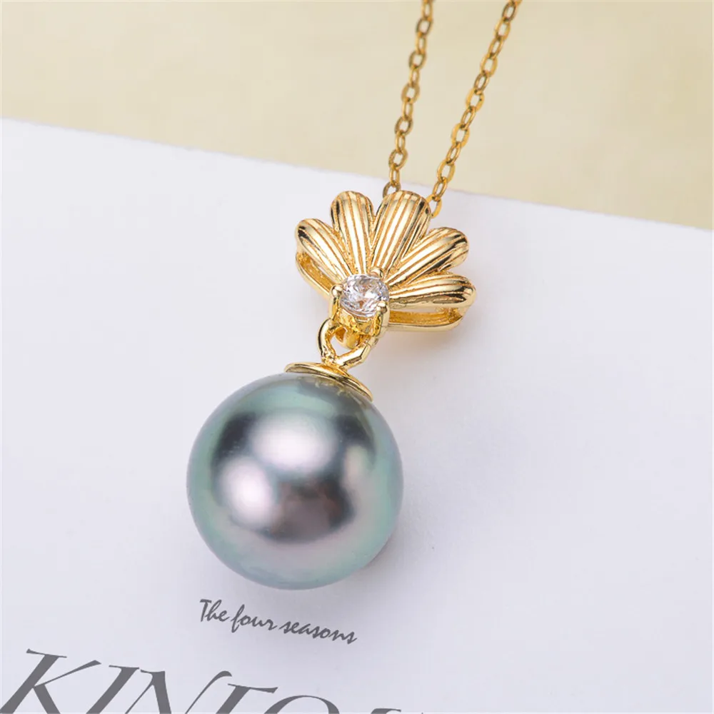 

S925 Sterling Silver Half Hole Eye Pins Beads End Caps Top Drilled Pendant Bails Connector For DIY Jewelry Making Accessories