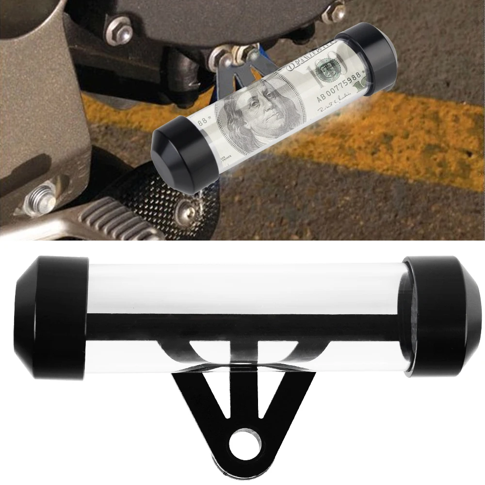 Черный Акриловый Универсальный Держатель Налоговой Таблички Для Мотоциклов И