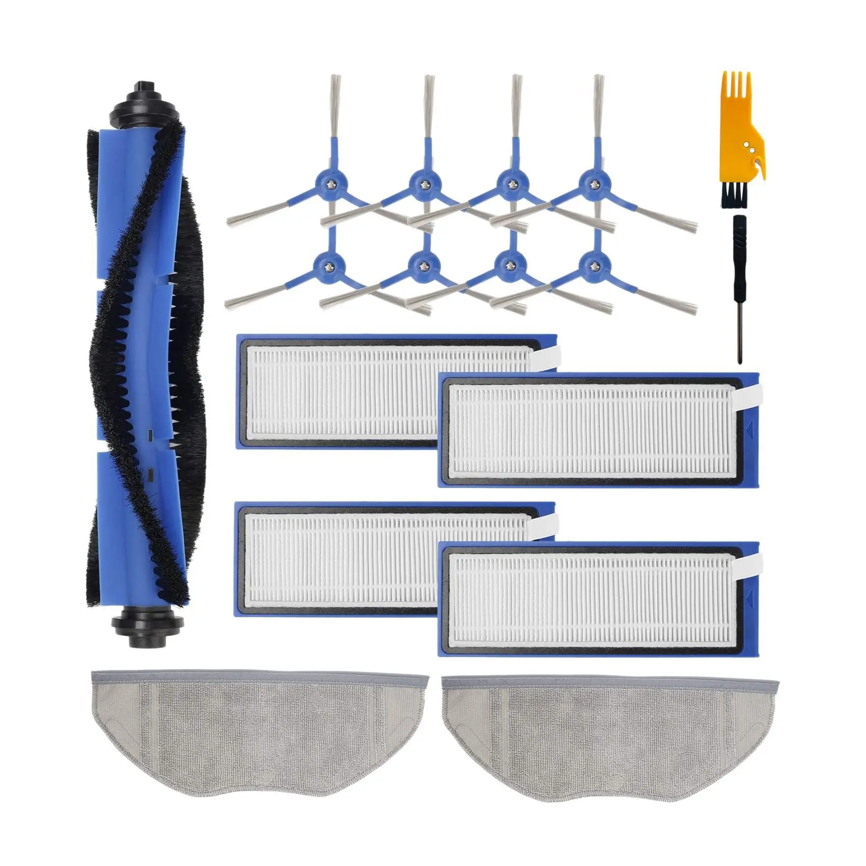 Комплект запасных частей для пылесоса RoboVac L70 робот-гибрид 17 шт.