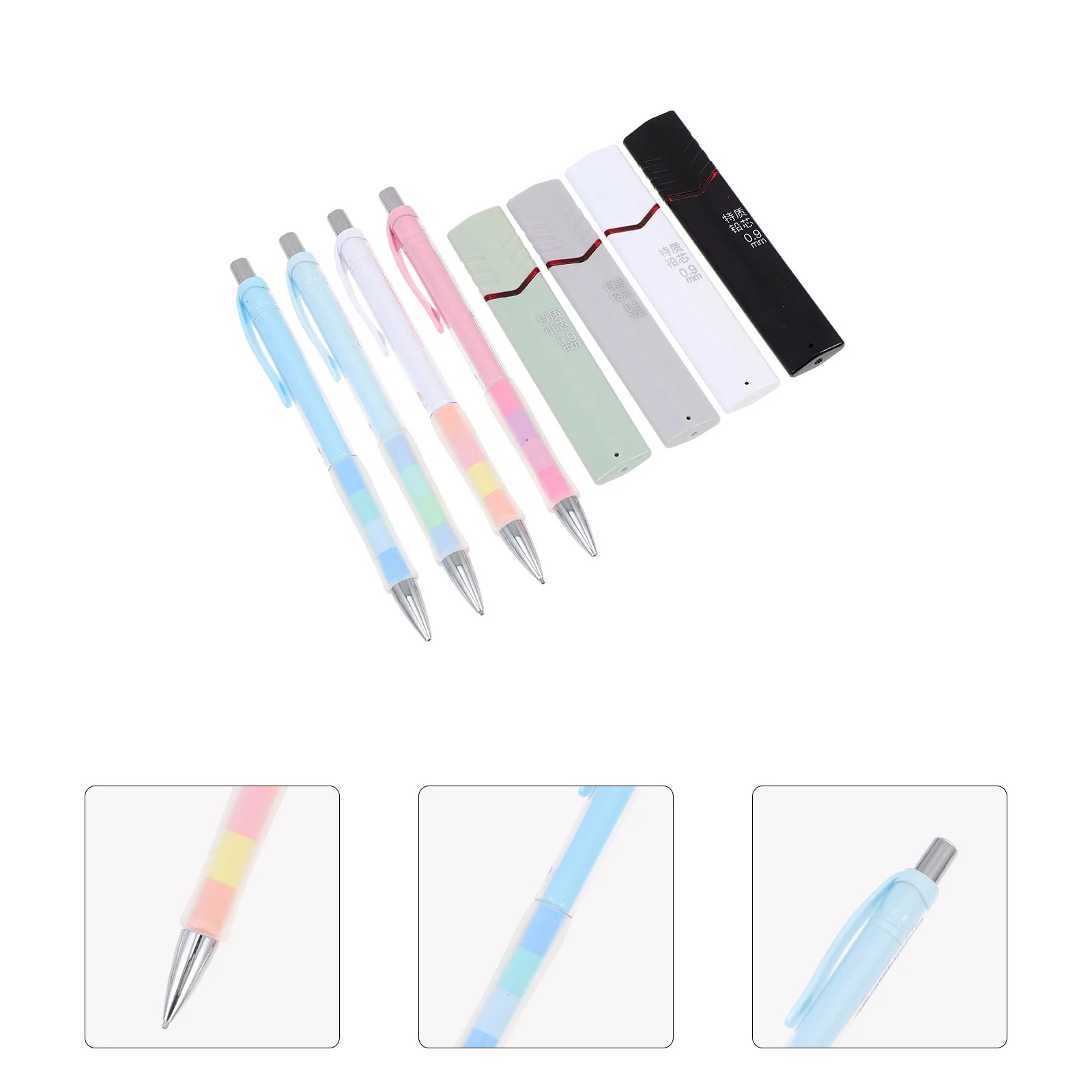 

4 Sets Childrens Gifts Drawing Pencils School Architecture Writing Student Refill Mechanical