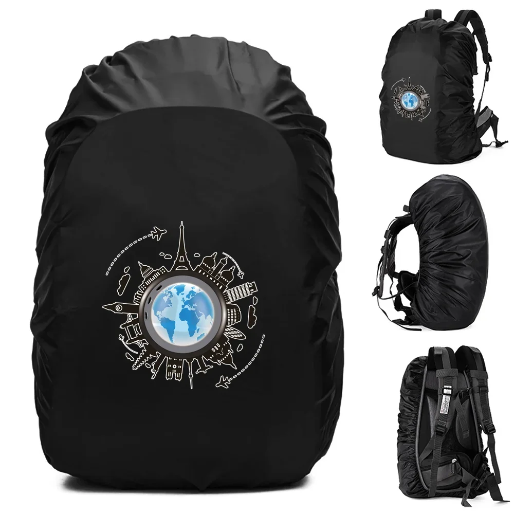 

Водонепроницаемый чехол для рюкзака 20-70л, черный, нейлон