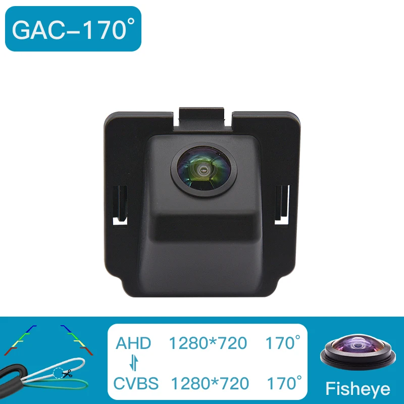 

HaiSunny 170 ° HD 1080P Автомобильная камера заднего вида для Mitsubishi Outlander XL Citroen C-Crosser Peugeot 4007 AHD ночного видения