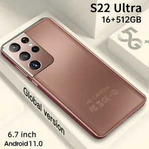 2022 new smartphone global version s22 ultra android cell phone 16gb512gb 5g 2448mp camera double sim card mobile smart phones free global shipping