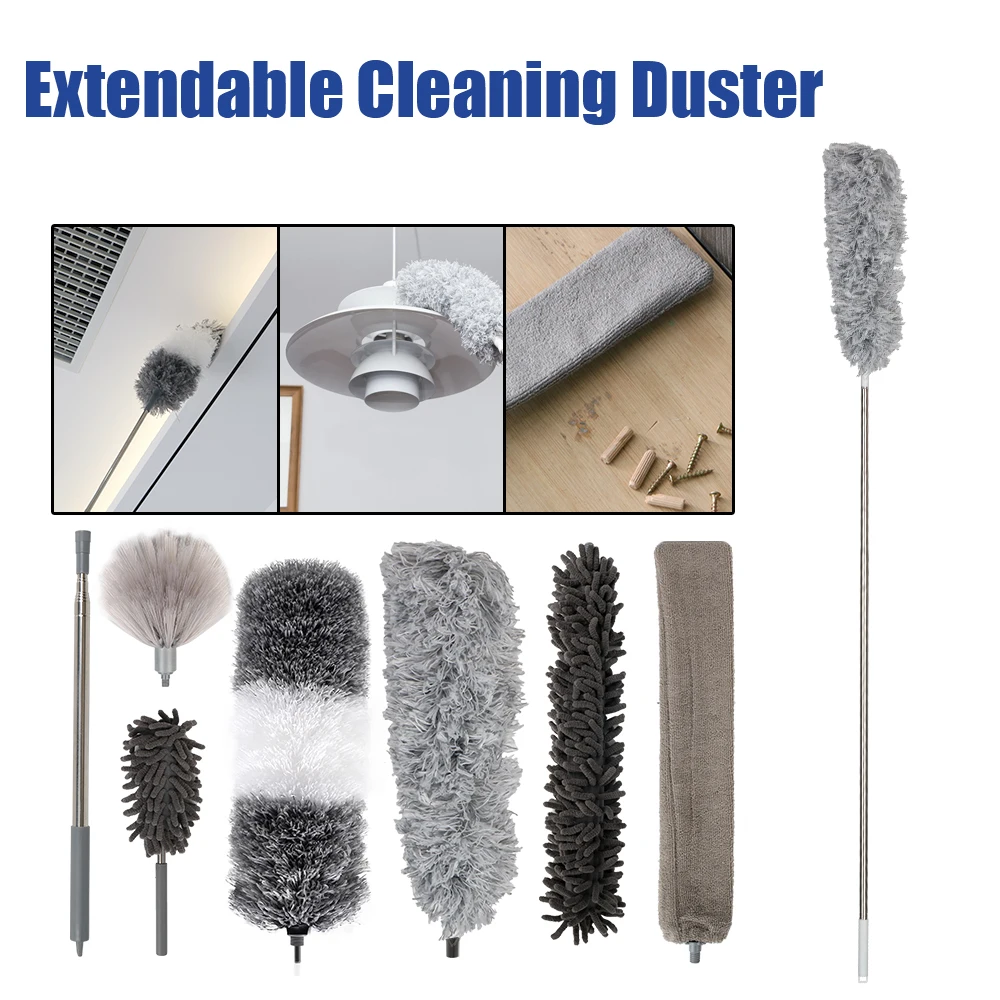 

Long Extendable Duster Cleaner Brush Dust Cleaner Bendable Dust Brush Microfiber Duster Gap Dust Removal Dusters