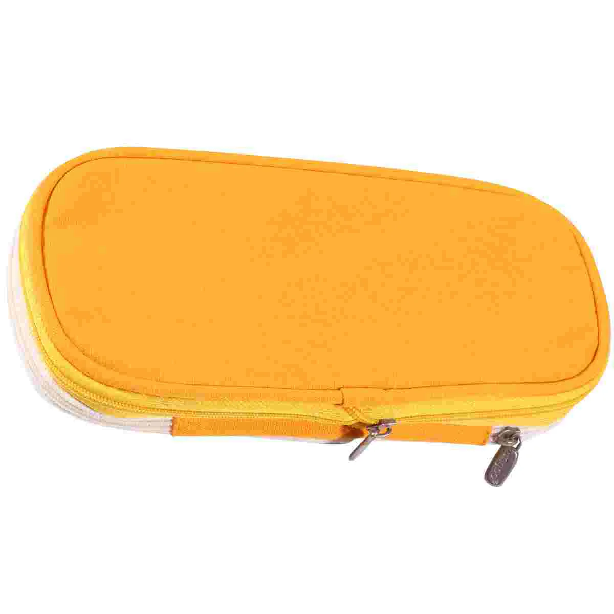 

Creative Cartoon Design Pen Storage Box Muntifuctional Large Capacity Pencil Box Case for Stationery Gift Students (Yellow)