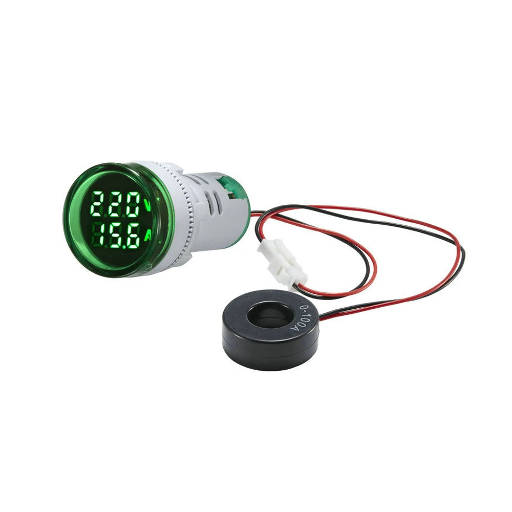 

FNIRSI Цифровой вольтметр-амперметр AC 50-500V 0-100A