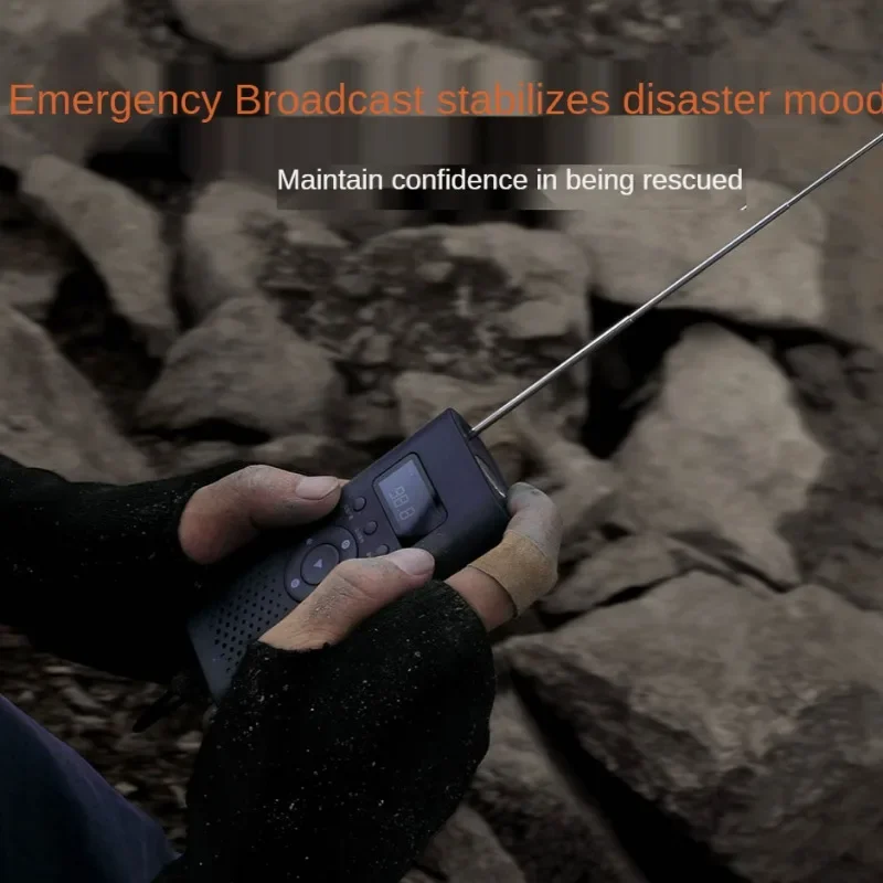 Xiaomi Nextool 6-в-1 AM FM-радио фонарик ручной генератор энергии аварийное оповещение