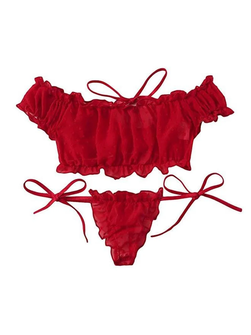 Новое Женское нижнее белье привлекательный сетчатый бюстгальтер комплект