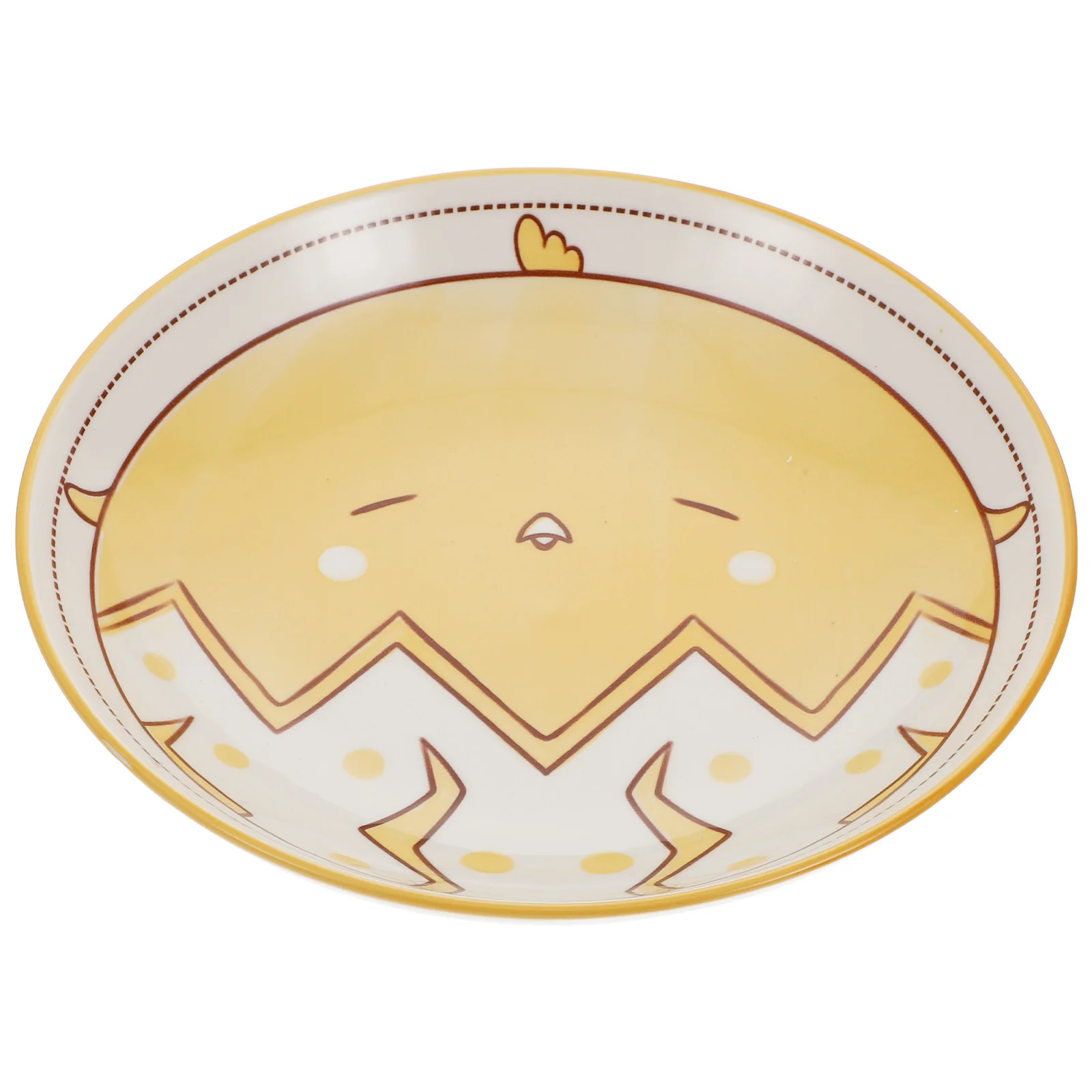 

1Pc Ceramic Children Dinner Plate Fruit Cartoon Plate Children Meal Cartoon Dish