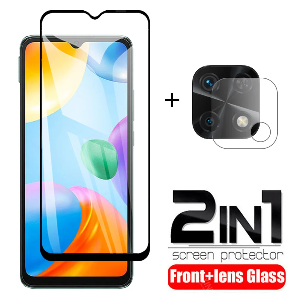 

2in1 Camera Screen Protective Film For Xiaomi Redmi 10C 6.71" Tempered Glass For Xiomi Redmi 10C Redmi10C 4G 10 C Protect Film