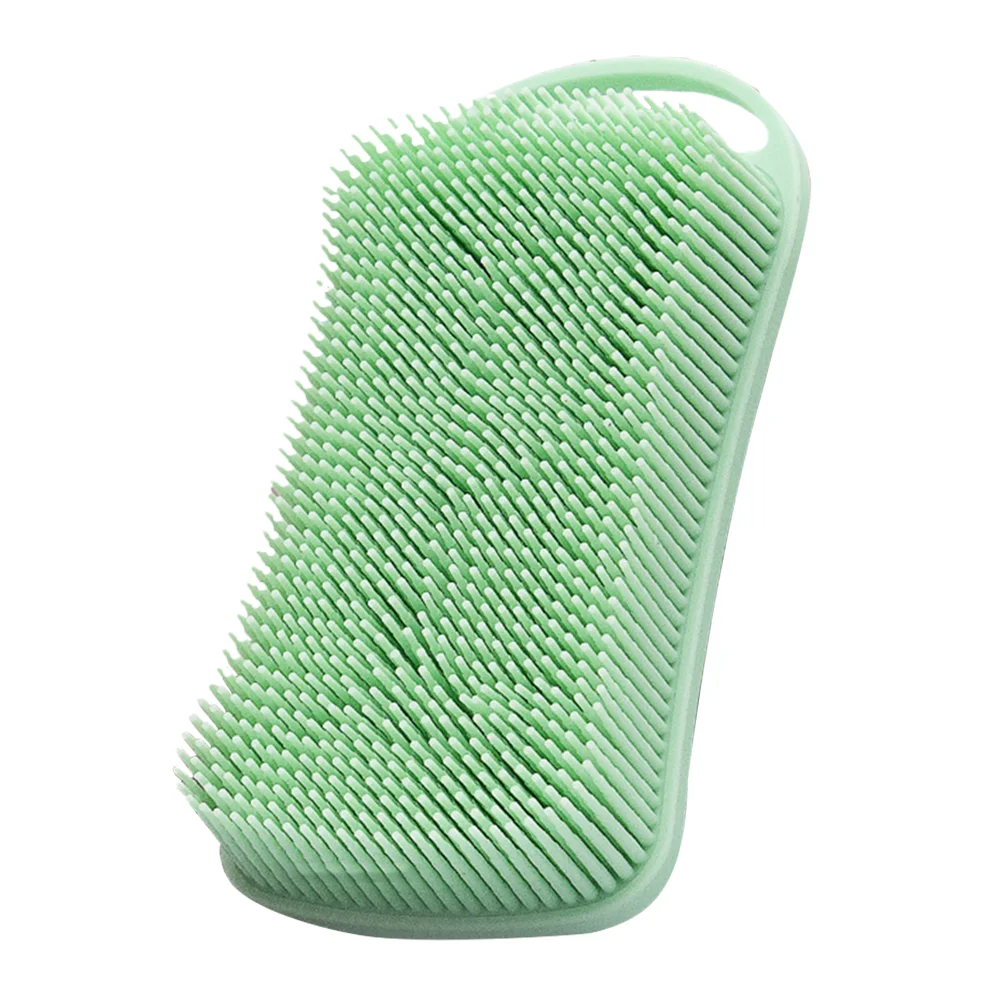 

1pc Practical Safe Silicone Skin Scrubber Brush Shower Brush Body Cleaning Brush
