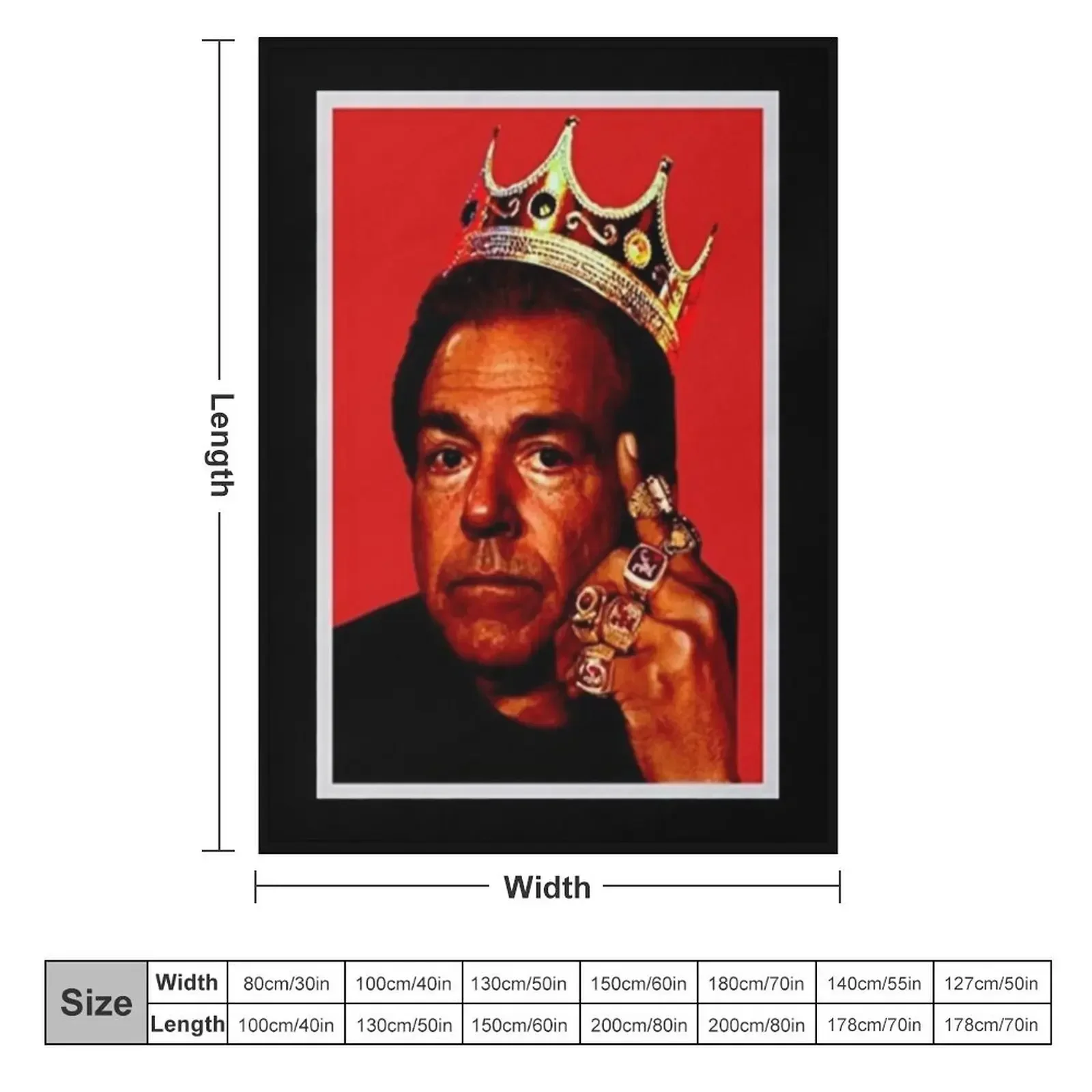 Забавный подарок для дивана и Кровати Покрывало с кольцами Ник Сабан