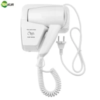 1300w wall mounted hair dryer hotel negative ion blower strong wind bathroom toilet homestay hairdryer household drying tools
