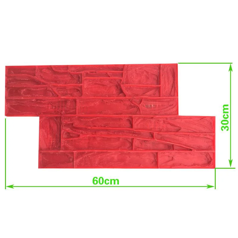 

Stamping Floor Mold Culture Stone Wall Pattern Mold Diy Cement Imitation Embossed Antique Brick Man-made Nature