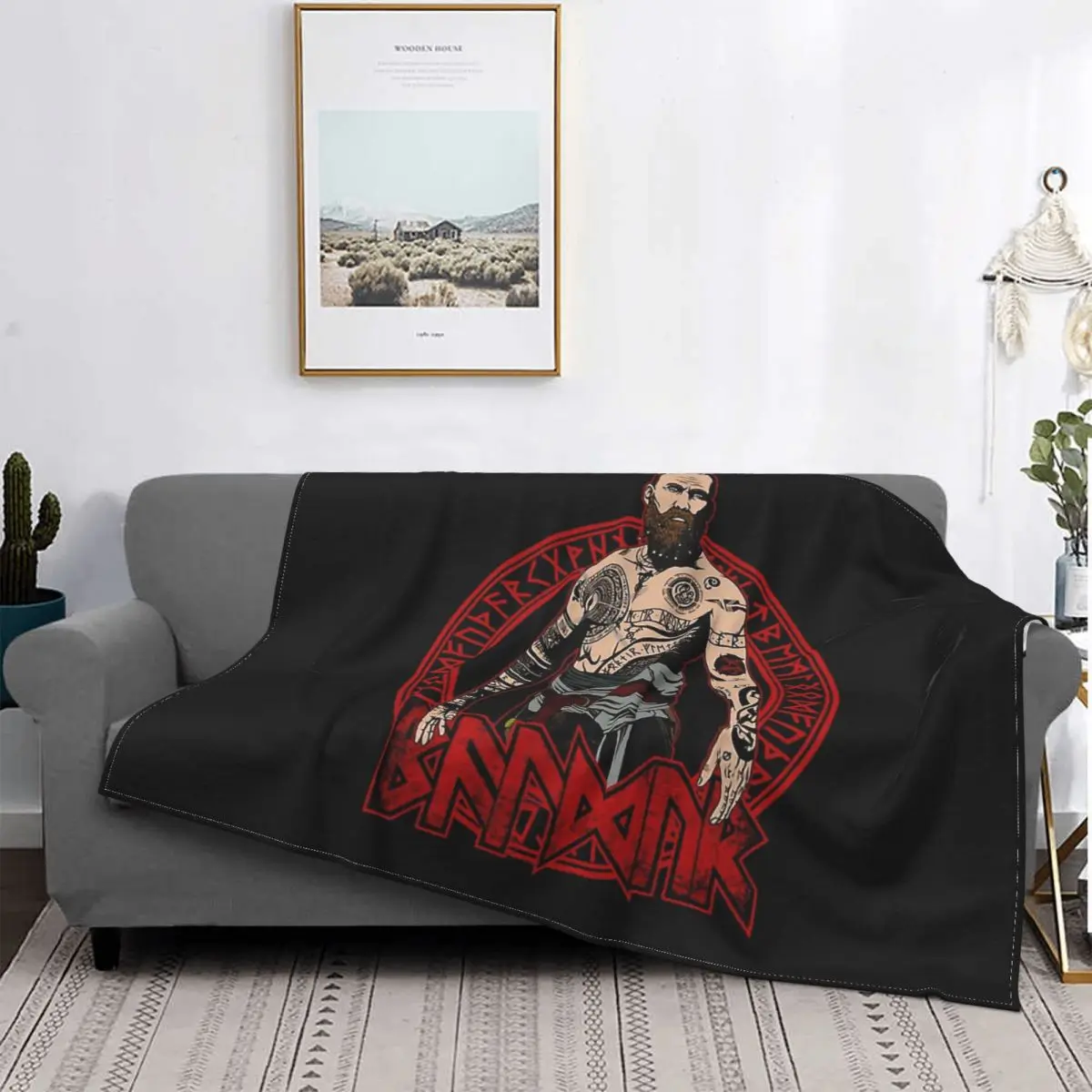 God of War Athena Game Blanket Flannel Baldur The Strangers Cozy Soft FLeece Bedspread