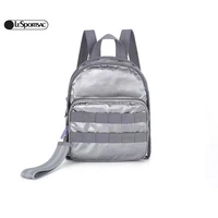 lesportsac womens bags limited edition silver gray backpacks shoulder bag student bag large capacity travel bags toys for girls