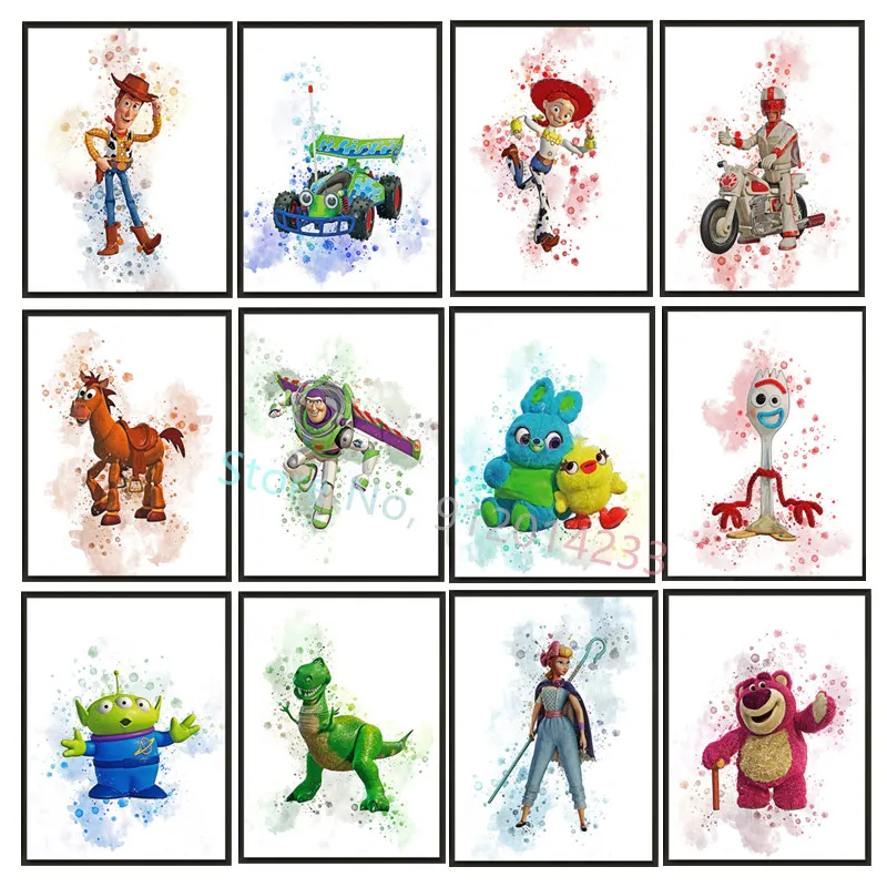 

Disney Toy Story Diamond Painting Embroidery 5D Diy Cartoon Mosaic Full Square Round Drill Cross Stitch Crafts Home Decor