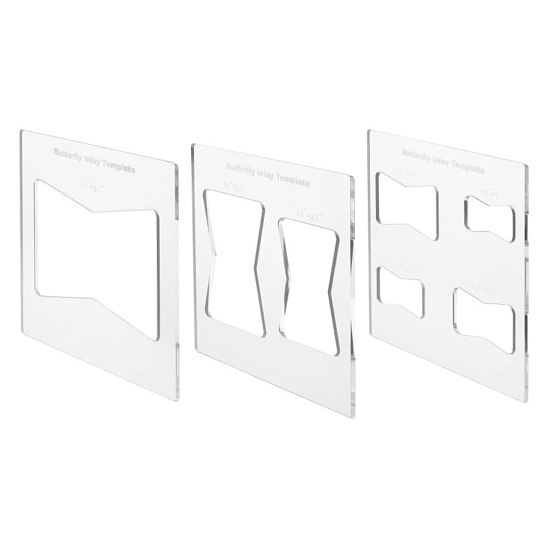 

Набор из 3 шаблонов для фрезерного станка, инструмент для деревообработки