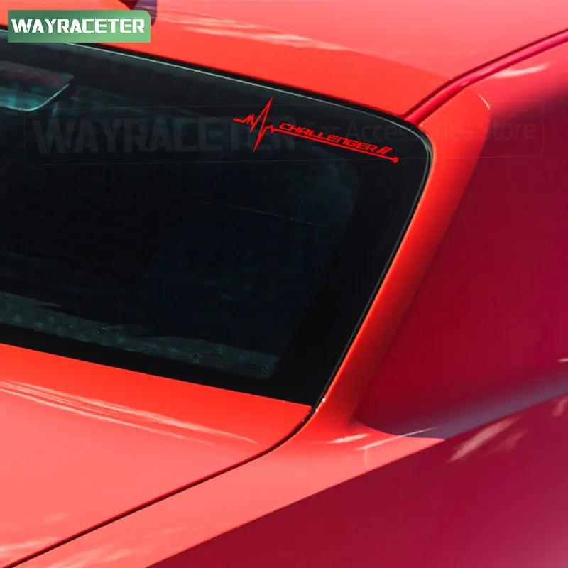 2 шт. светоотражающие наклейки на окна Dodge Challenger SRT8 392 Demon 2023