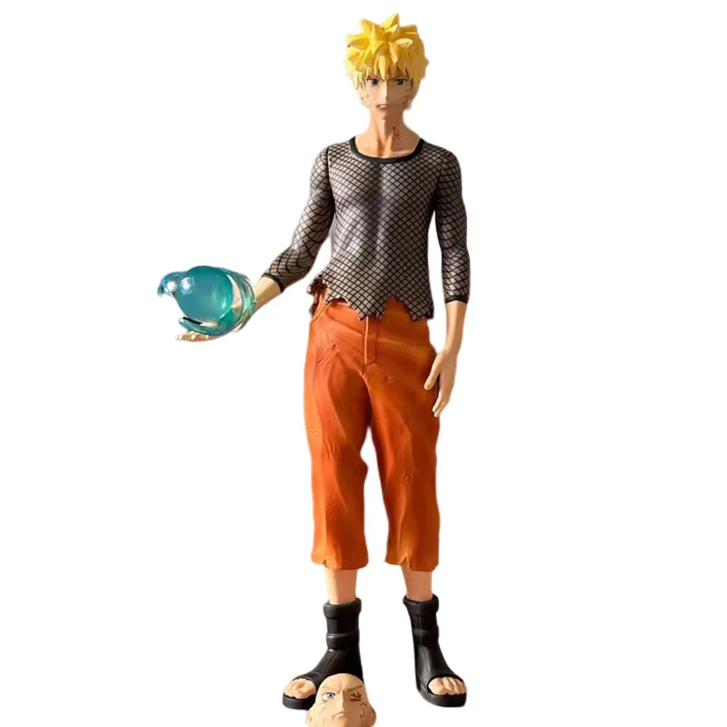 

Anime Naruto Shippuden Figures NARUTO Uzumaki Naruto Action Figures 27cm PVC Collection Model Toys Ornamen Gifts